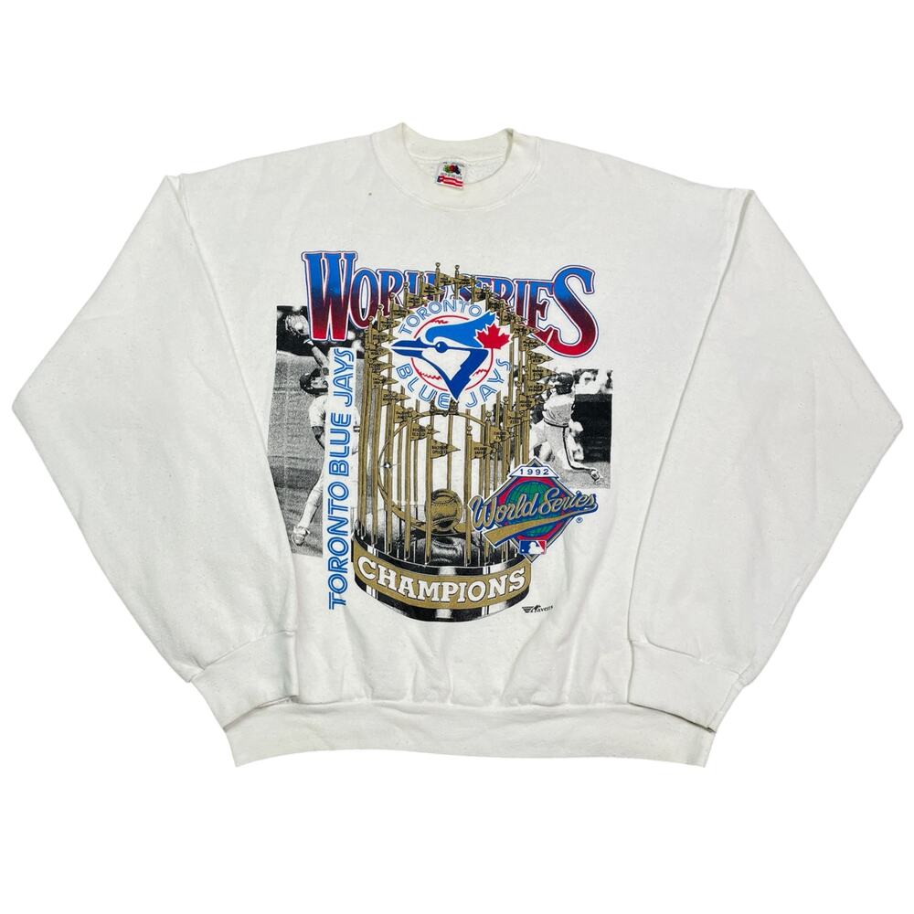 Vintage 1992 World Series Toronto Blue Jays MLB Crewneck Sweatshirt